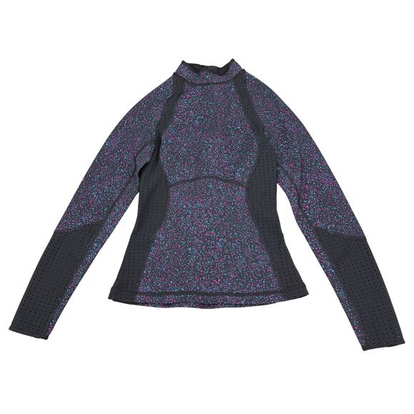 LULULEMON RARE Swell Seeker Paddle Top Terrazzo Black Multi / Black Size 2 - Picture 8 of 8